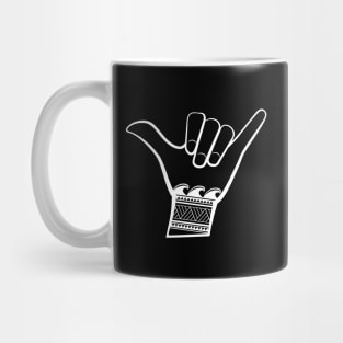 Shaka hand sign Mug